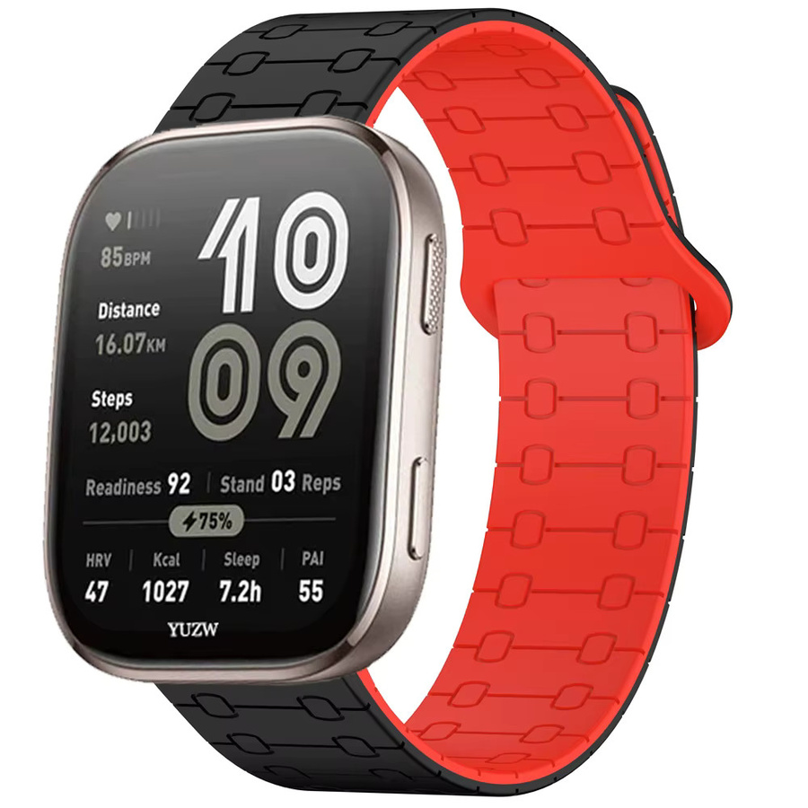Uhrenarmband Silikon, 22mm, Multicolor, für Huami Amazfit Bip 6, Amazfit BALANCE 2, Huawei Uhr 4 5, GT 5 Pro - Bild 2