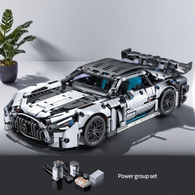 Masondi Rennsport Auto Bausteine 1:14 Set 6–12 Jahre - Bild 1