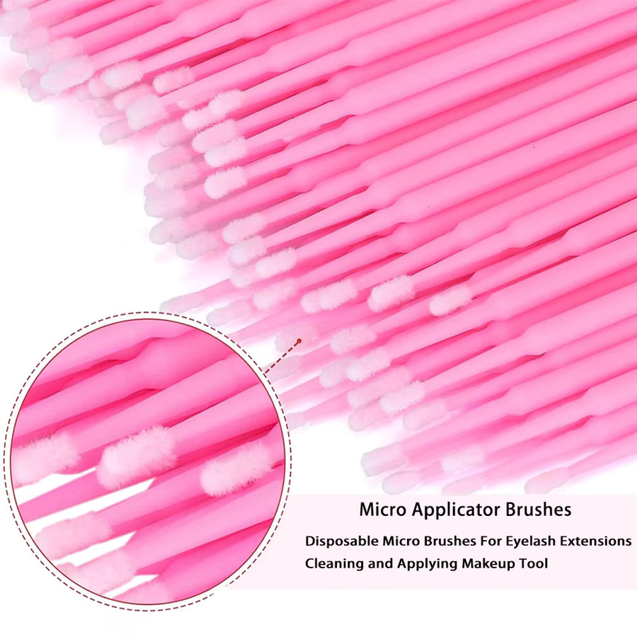 Andralyn MicroBrush Applikator Wimpern Reinigung, 100 Stück, Unisex - Bild 2