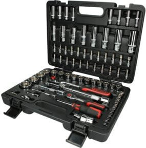 KS Tools CHROMEplus Steckschlüssel-Satz 1/4" und 1/2", 78-teilig, Multicolor - Bild 1
