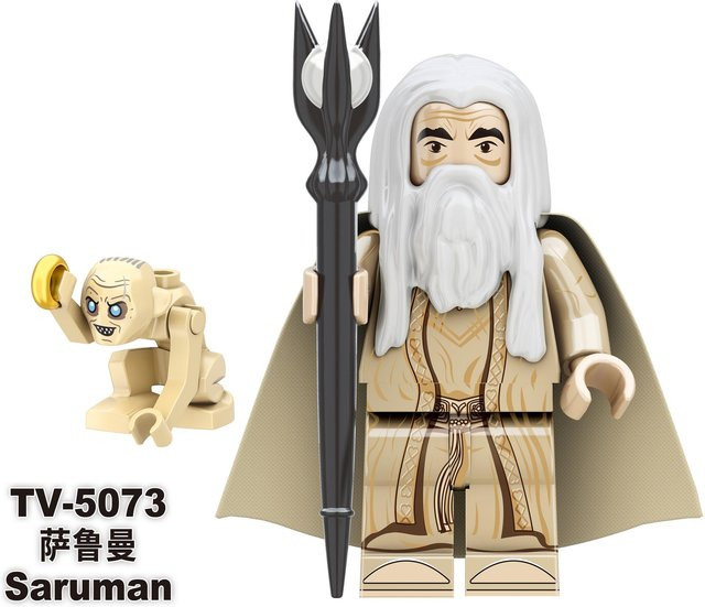 Herr der Ringe Elfen Orks Zwerg Rohan Mini Action Spielfiguren Bausteine - Bild 1