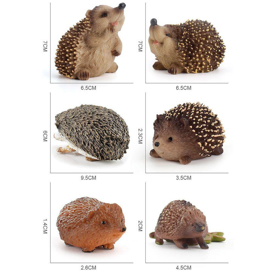 Yiran Furniture Igel, Actionfigur, braun, Kunststoff - Bild 3