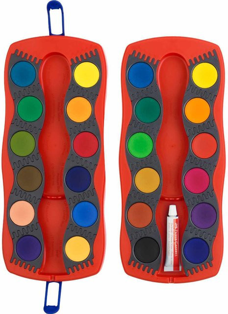 Faber Castell Connector Farbkasten mit 24 Farben - Bild 1