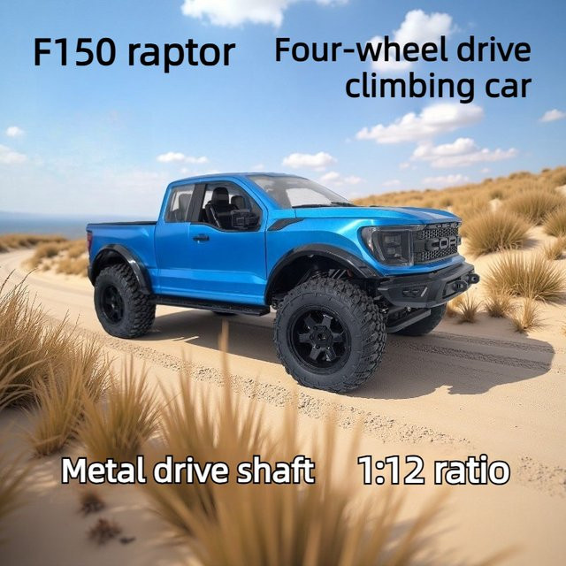 AT 99 MODEL F-150 4WD RC Offroad-Pickup-Truck, 1:12, mit LED-Lichtern, Spritzwassergeschützt, RTR - Bild 1
