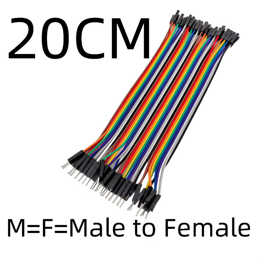 DuPont Jumper-Kabel Set für Arduino in Multicolour, Stecker auf Buchse und Buchse auf Stecker DIY-Kit - Bild 2