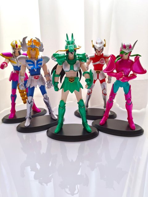 Fashnics Saint Seiya Anime Actionfiguren, 5-teiliges Set, ab 14 Jahren - Bild 1