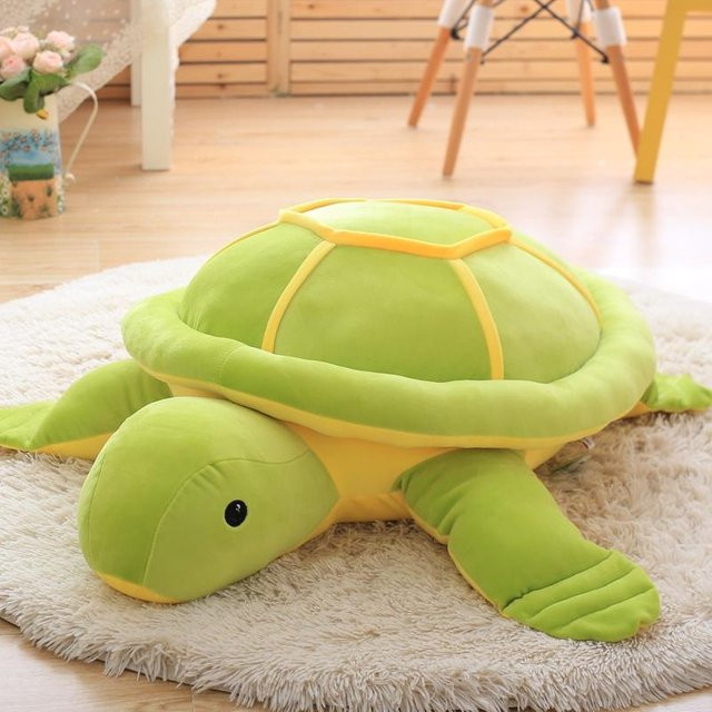Binchi Fitness Meeresschildkröte, Plüschtier, Grün, 45cm, ab 12 Jahre - Bild 1