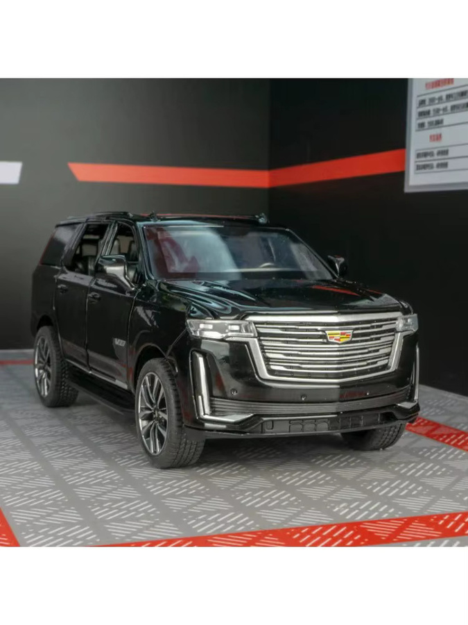 Double Horses Cadillac Escalade, Spielzeug Auto, 1:32, Metall, Licht und Sound - Bild 3