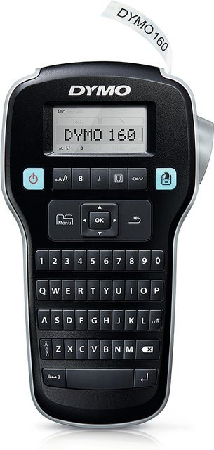 DYMO LabelManager 160 QWERTY Beschriftungsgerät mit thermischem Druck für D1-Bänder in 6 mm, 9 mm und 12 mm - Bild 2