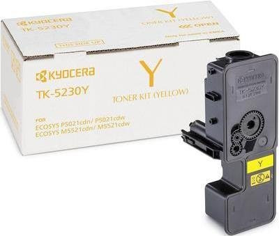 Original Kyocera Toner TK-5230Y Gelb mit einer Kapazität von 2.200 Seiten - Bild 2