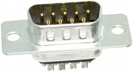 Amphenol FCC17E09PM280 Steckverbinder in Silber - Bild 1