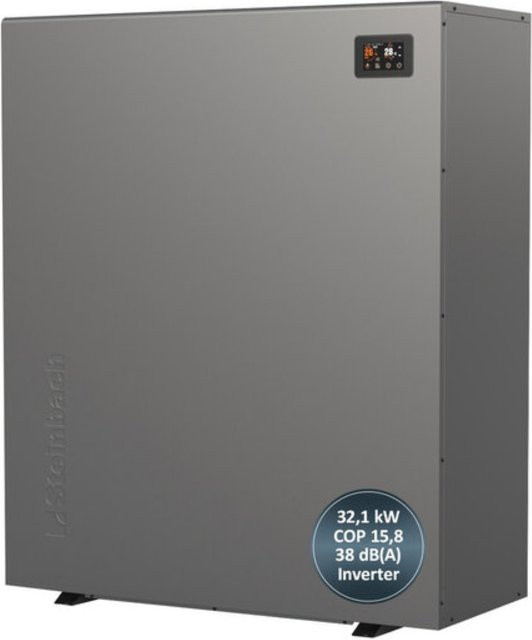 Steinbach Swimming Pool Inverter Wärmepumpe Silent 32,1 für Pools bis 110.000 l mit 32,1 kW Heizleistung - Bild 1
