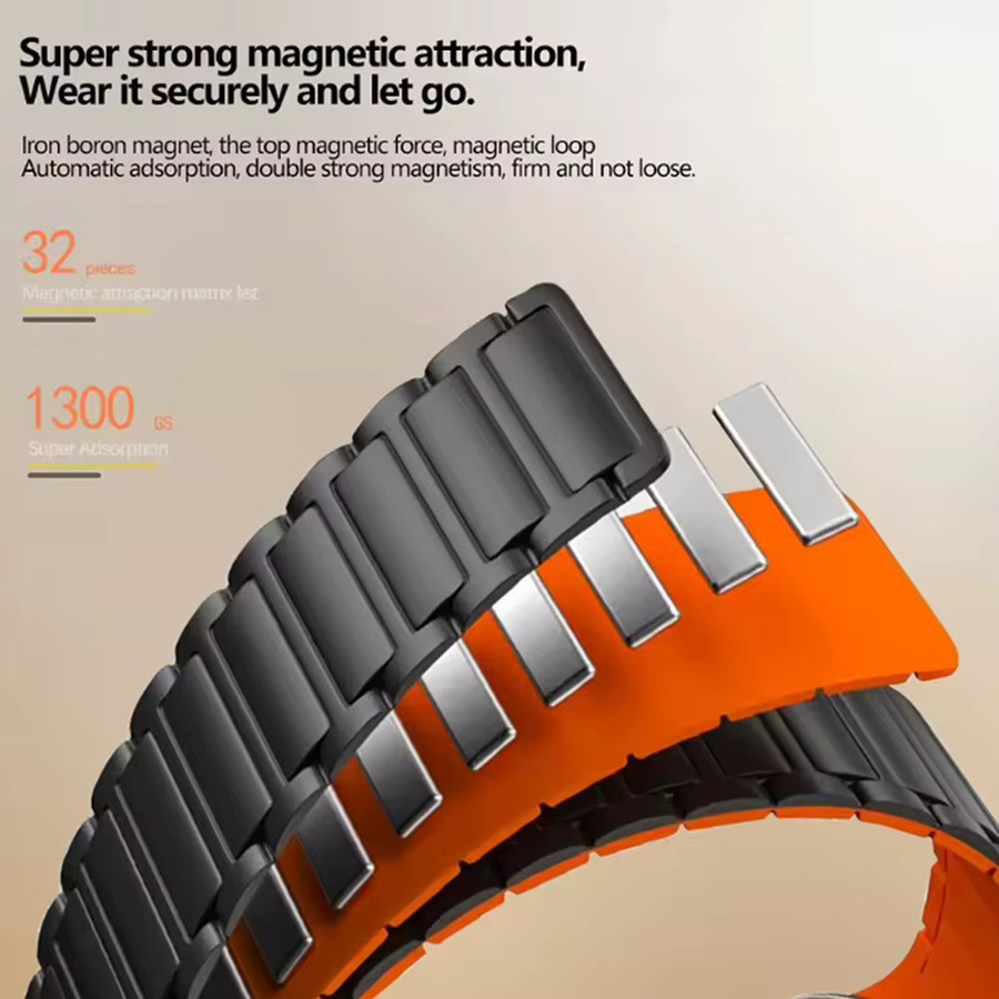 Samsung Uhrenarmband Silikon, Magnetarmband, Multicolor, Unisex - Bild 3