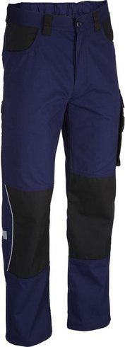 safety and more Arbeitshose EXTREME in Marineblau/Schwarz, Größe S, aus Polyester/Baumwolle - Bild 1