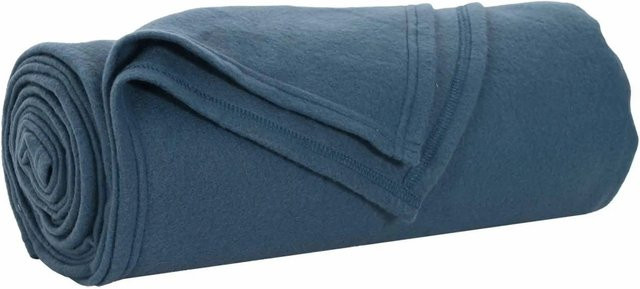 6er-Set vidaXL Fleece-Wohndecken Marineblau B/B: 170 x 130 cm - Bild 1