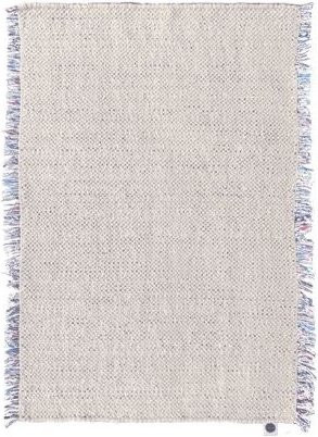 Nomad Candy Wrapper Teppich Modern Abstract aus Wolle in White Sand, Beige und Weiß - Bild 1