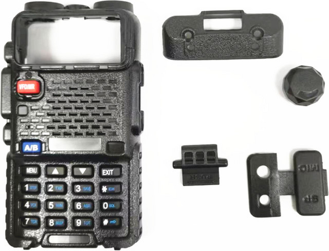 BaoFeng Ersatz Gehäuse Abdeckung für das tragbare Funkgerät UV 5R in Schwarz - Bild 1