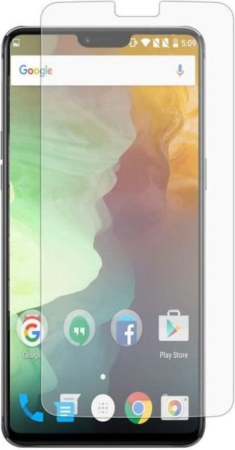 RASENA Displayschutzfolie aus gehärtetem Glas für OnePlus 6, transparent, ultradünn 0,26 mm, stoßfest und unzerbrechlich - Bild 1