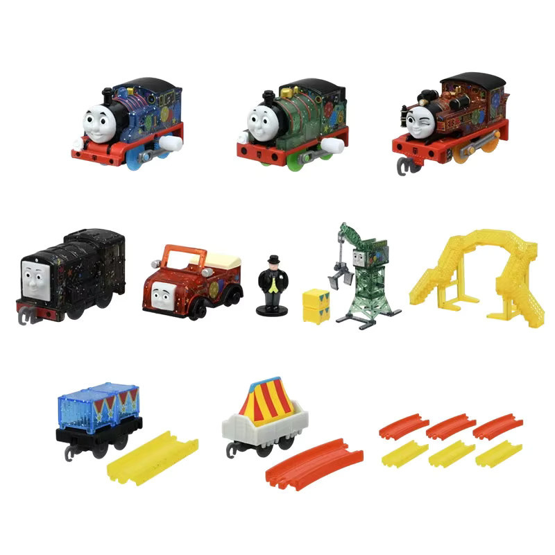 Takara Tomy Arts Thomas und seine Freunde Aufzieh-Zugstrecken-Kapselspielzeug-Set, ab 6 Jahren - Bild 3