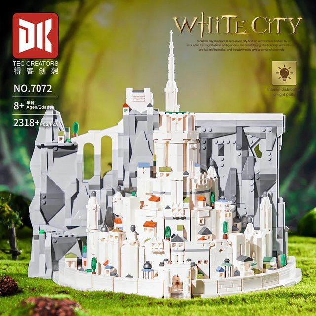 barweer Film-Ringe Weißes Schloss, Baukasten-Set, 2318 Teile, ab 14 Jahre - Bild 1