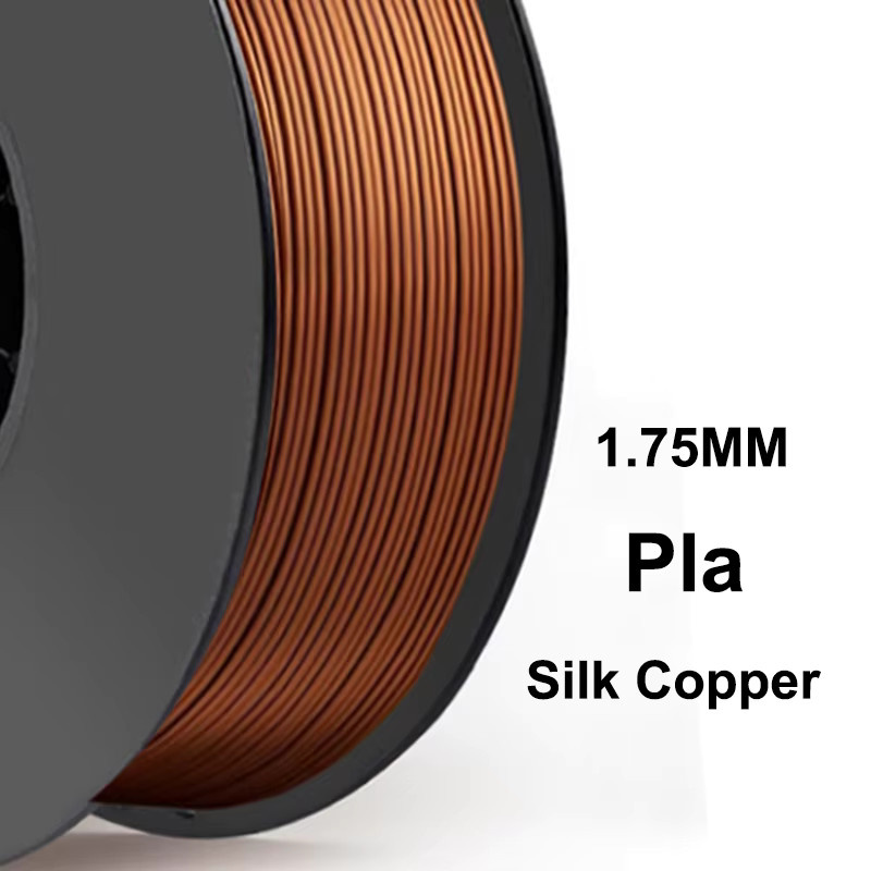 PLA Seiden-Kupfer 3D-Drucker Filament 1,75mm in Gold und Multicolour - Bild 3