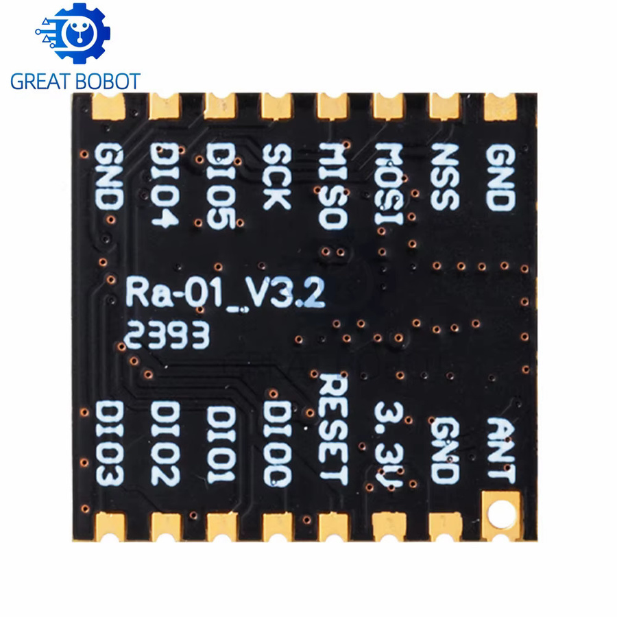 baishundianzi RA-01 LoRa SX1278 433 MHz Wireless Spread Spectrum Übertragungsmodul für Arduino mit bis zu 10 km Reichweite - Bild 3
