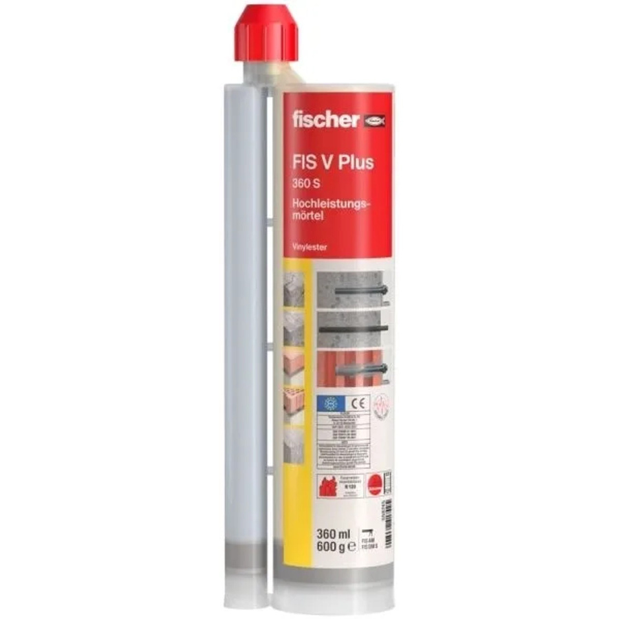 Fischer FIS V PLUS 360 S0 Hochleistungsmörtel für Gewinde M12 Edelstahl V2A in Silber - Bild 2