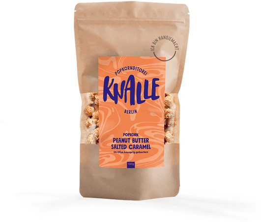 Knalle Popcorn Erdnussbutter Salzkaramell 100 g - Bild 1