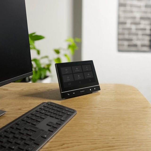 DoorBird A1103 IP Video Innenstation Black Edition mit 7 IPS Touch in Schwarz - Bild 1