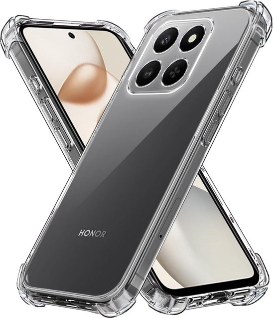 Bruchsichere transparente Handyhülle mit Eckenschutz für Honor Pro Lite Ultra Smart GT - Bild 1