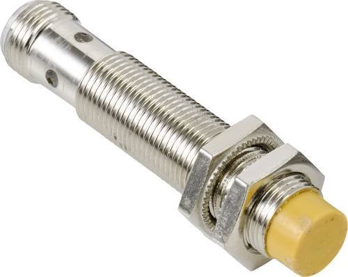 TRU COMPONENTS Induktiver Näherungsschalter TC-9393036 M12 PNP nicht bündig, Farbe Silber, Durchmesser: 12 mm, Länge: 61,8 mm - Bild 1