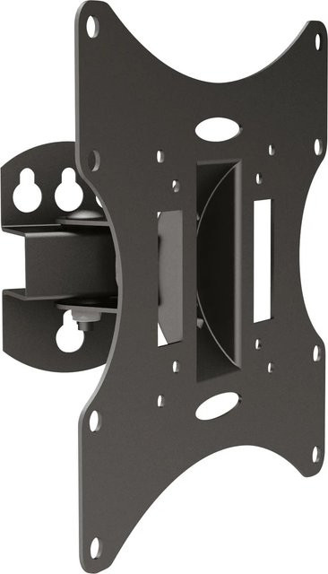 Schwaiger TV-Wandhalterung mit einem Gelenk für Flachbildschirme, Schwarz, 58 cm - 107 cm - Bild 1