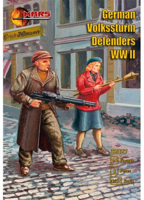 Mars Figures WWII German Volkssturm Defenders, Einzelfigur, Bunt / Mehrfarbig - Bild 1