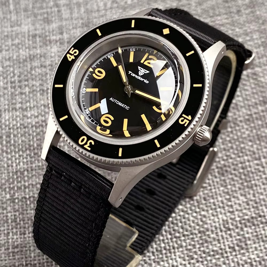 Tandorio Armbanduhr Automatik, Edelstahl, Saphirglas, 20 ATM, Herren - Bild 2