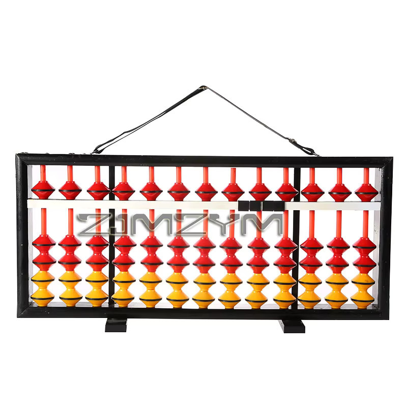 ZJMZYM 13-Säulen-Abakus aus Holz, multicolour - Bild 2