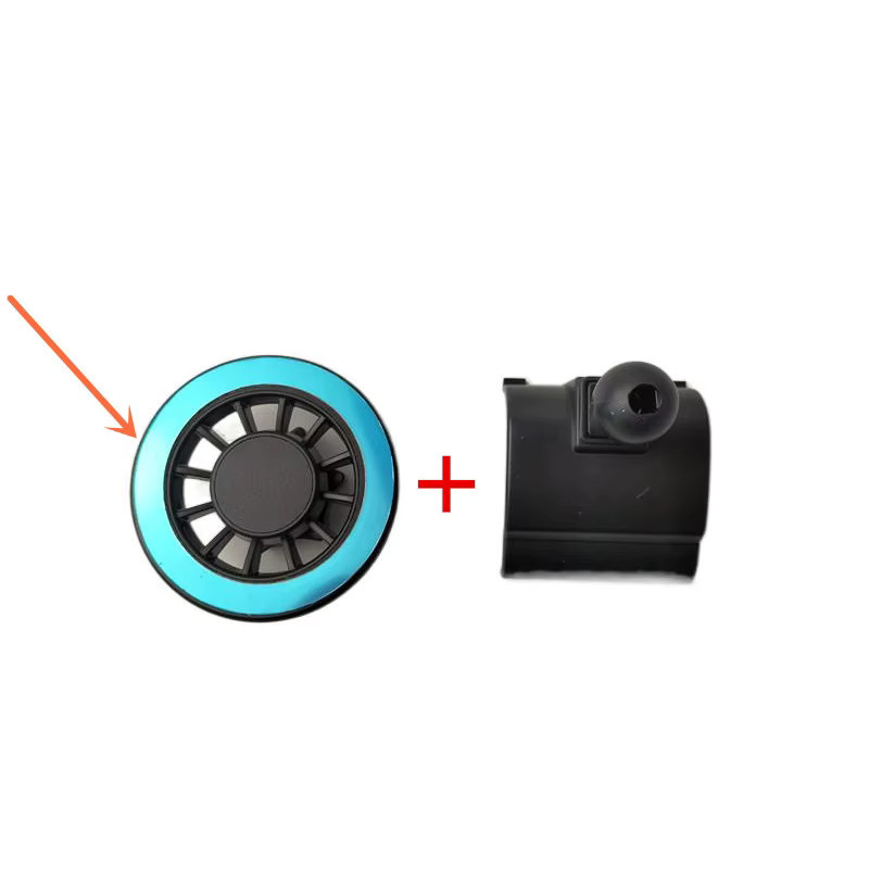 Magnetische Handyhalterung aus ABS-Kunststoff für Audi A6 C7 (2012-2018) in Schwarz - Bild 2
