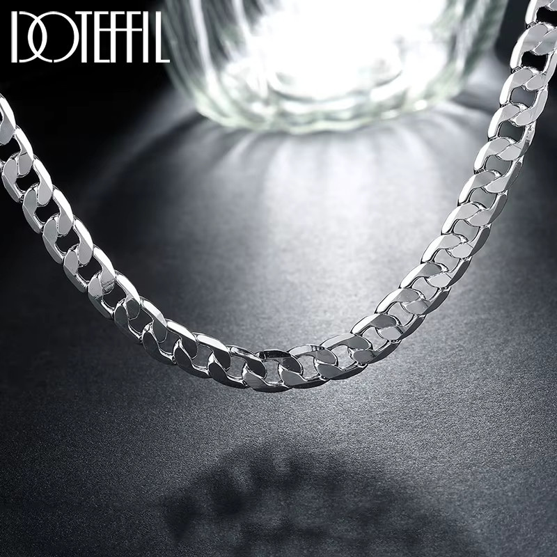 DOTEFFIL Halskette, Silber, Herren, 40-60 cm - Bild 3