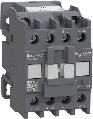 Schneider Electric LC1E0601M5 Leistungsschütz in Grau - Bild 1