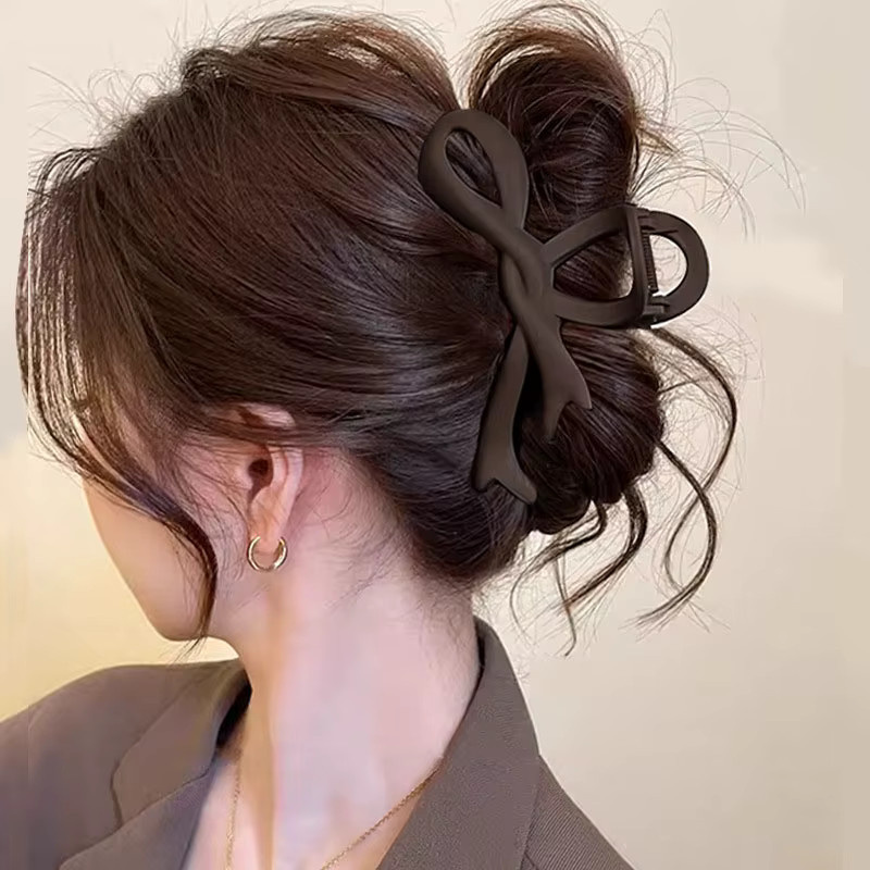 Haarklammer PjNewesting, braun, geometrisch, Damen, Mädchen - Bild 4