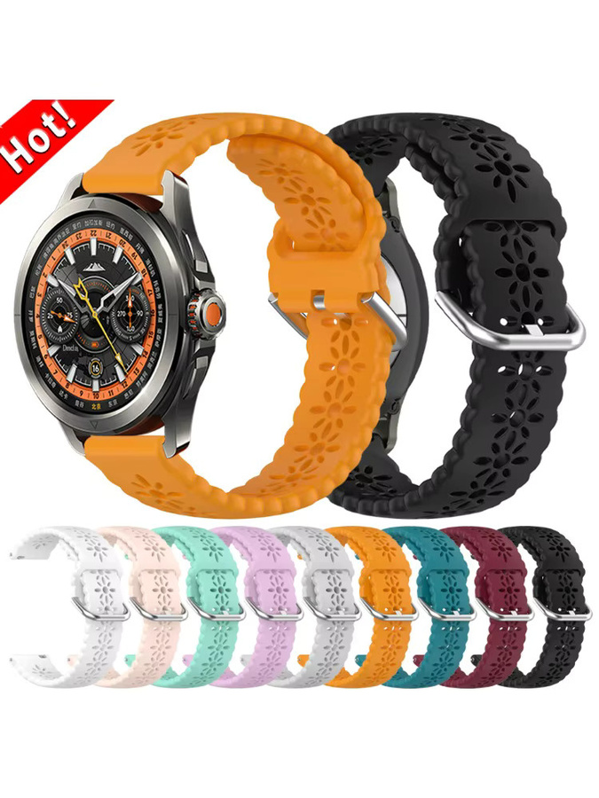 Xiaomi Uhrenarmband Silikon, 22 mm, Schwarz, Unisex - Bild 7