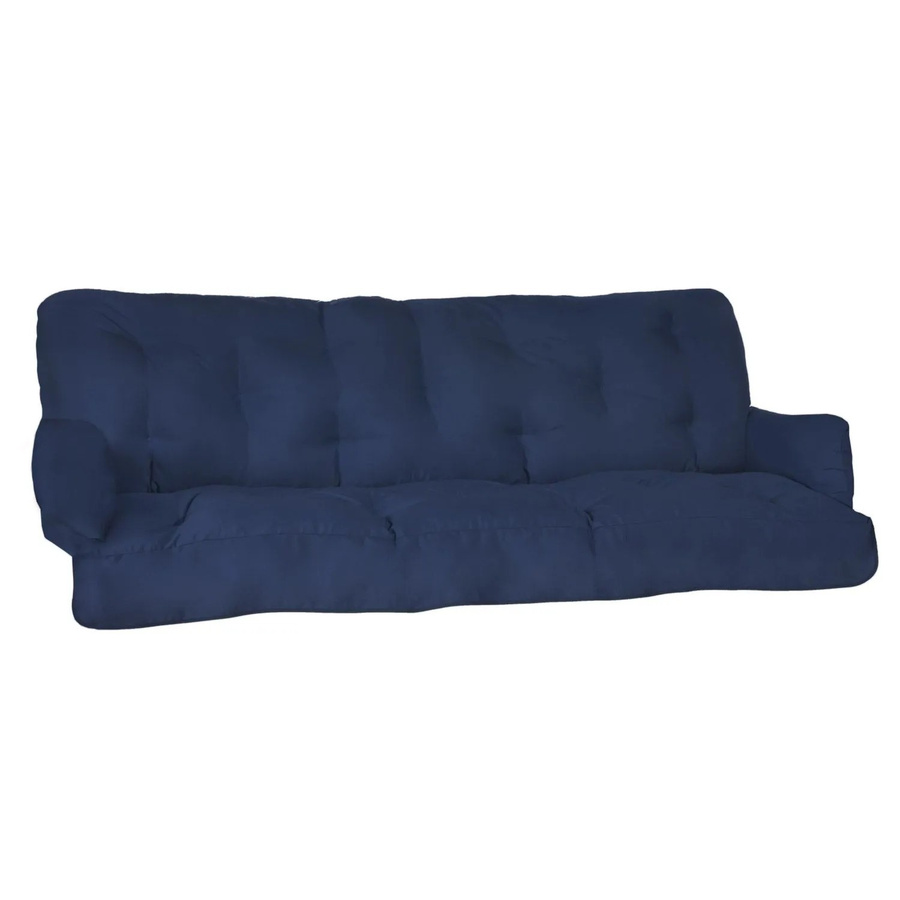 Beautissu Flair HS Hollywoodschaukelauflage Dunkelblau B: 180 cm, T: 50 cm, H: 8 cm - Bild 2