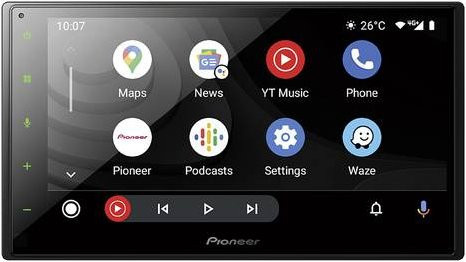 Pioneer SPH-DA360DAB Moniceiver mit Bluetooth, Android Auto und Apple CarPlay in Schwarz mit 6,8 Zoll Display - Bild 1