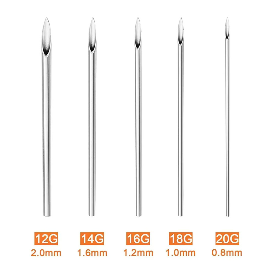 TRUE STAR Einweg-Piercing-Nadeln, 12G-20G, Unisex, steril - Bild 2