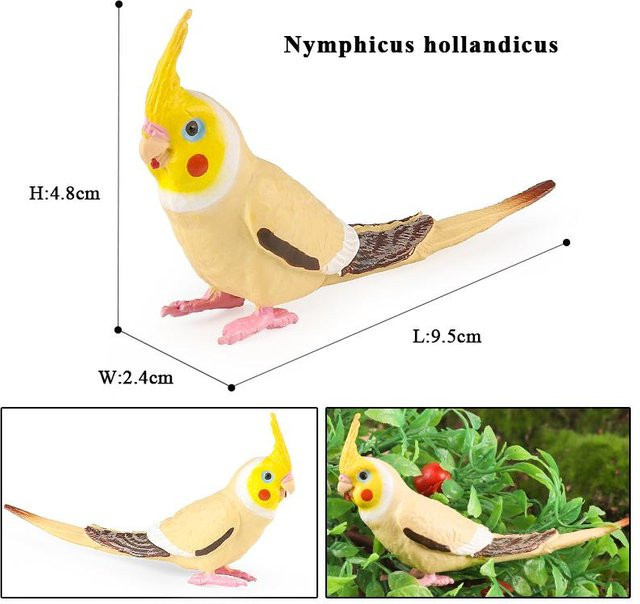 Oenux Vogel Waldtier Papagei, Modell, ab 3 Jahre - Bild 1