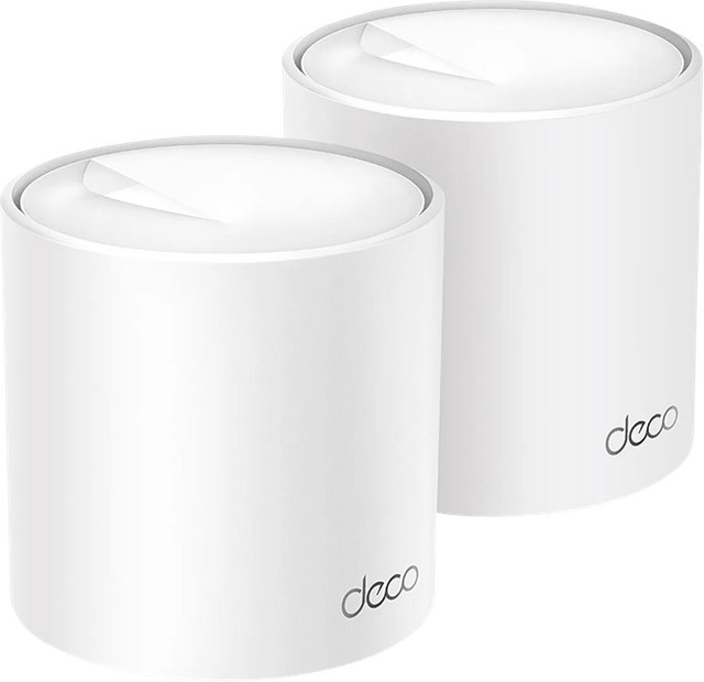 TP-Link Deco X50 AX3000 Dual-Band Wi-Fi 6 Mesh-System Doppelpack in Weiß - Bild 1
