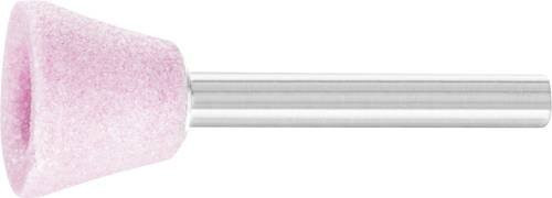 PFERD STEEL EDGE Schleifstift Topfform Ø 20 x 16 mm, Schaft-Ø 6 mm, Körnung A60 für Stahl und Stahlguss, 10 Stück, Pink - Bild 1