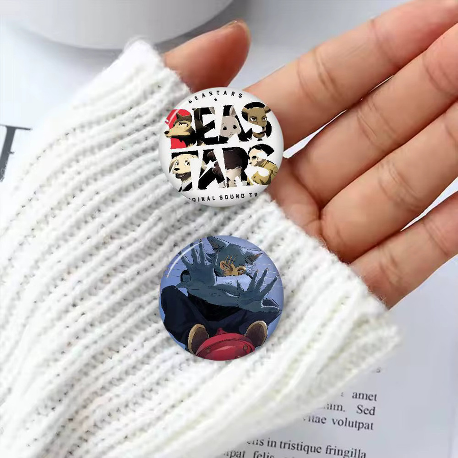 Bilibili Anstecknadel Cartoon Beastars, Bunt - Bild 4