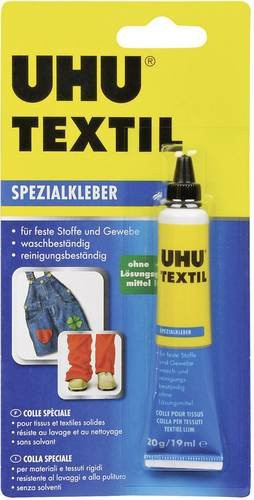 UHU Textil Spezialkleber transparent 20 g - Bild 1