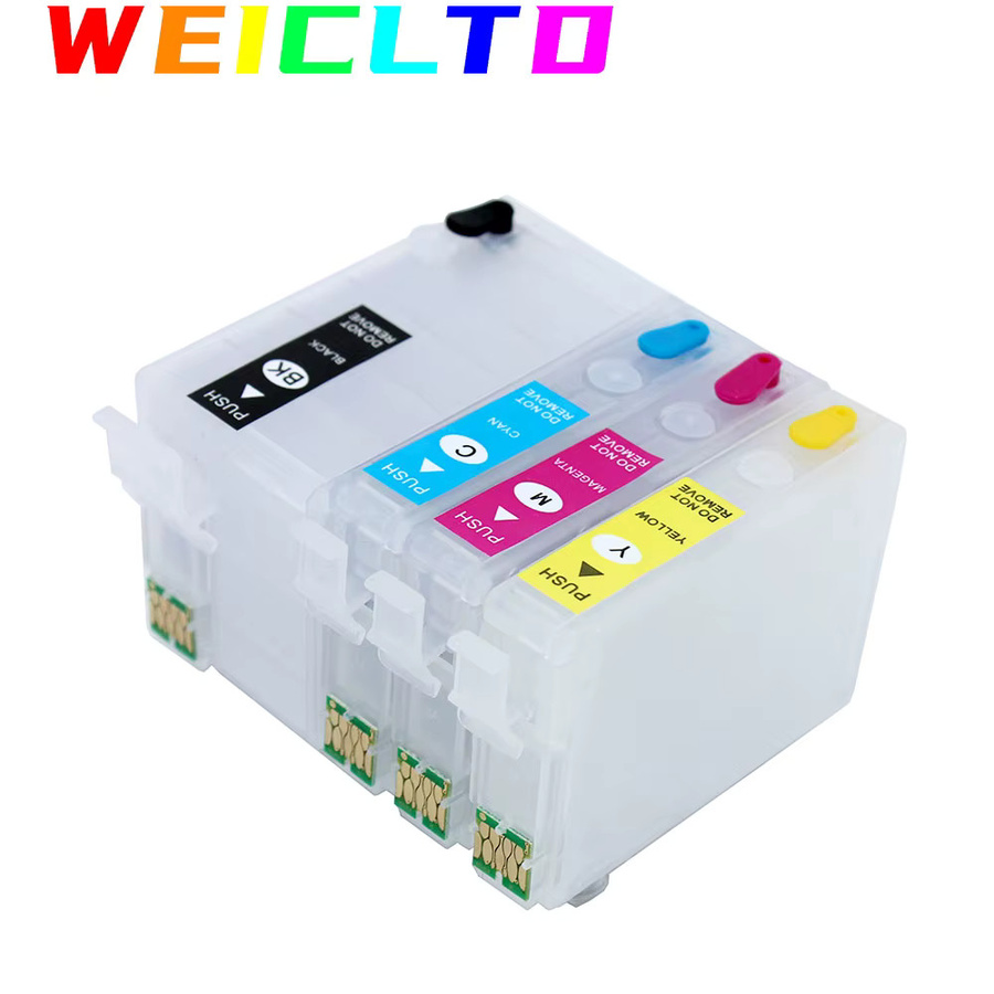 27XL Refill Tintenpatrone für Epson Drucker mit ARC Chip, Mehrfarbig - Bild 1
