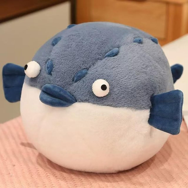Yiran toy Krokodil Kugelfisch Plüschtier, 40cm, ab 0 Jahre - Bild 1